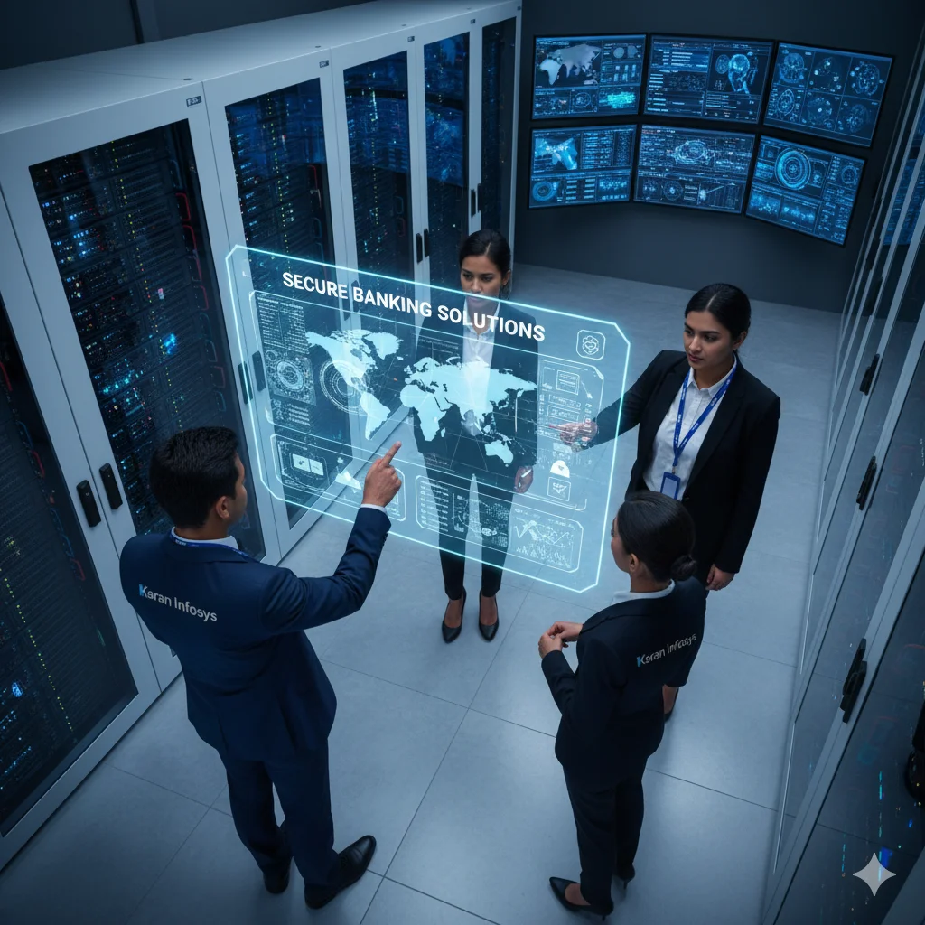 Finance and banking IT solutions — core banking platforms and fintech applications