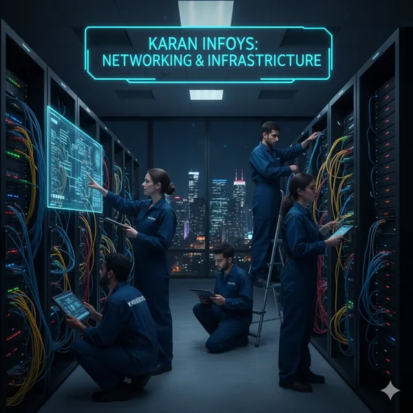 Enterprise networking infrastructure design and implementation — LAN, WAN, and Wi-Fi